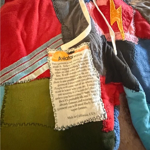 AVIATOR NATION CUSTOM MADE SHORTS Drawstring Shorts in Multi-Color - Picture 3 of 9